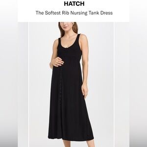 Hatch The Softest Rib Nursing Tank Dress Size 1